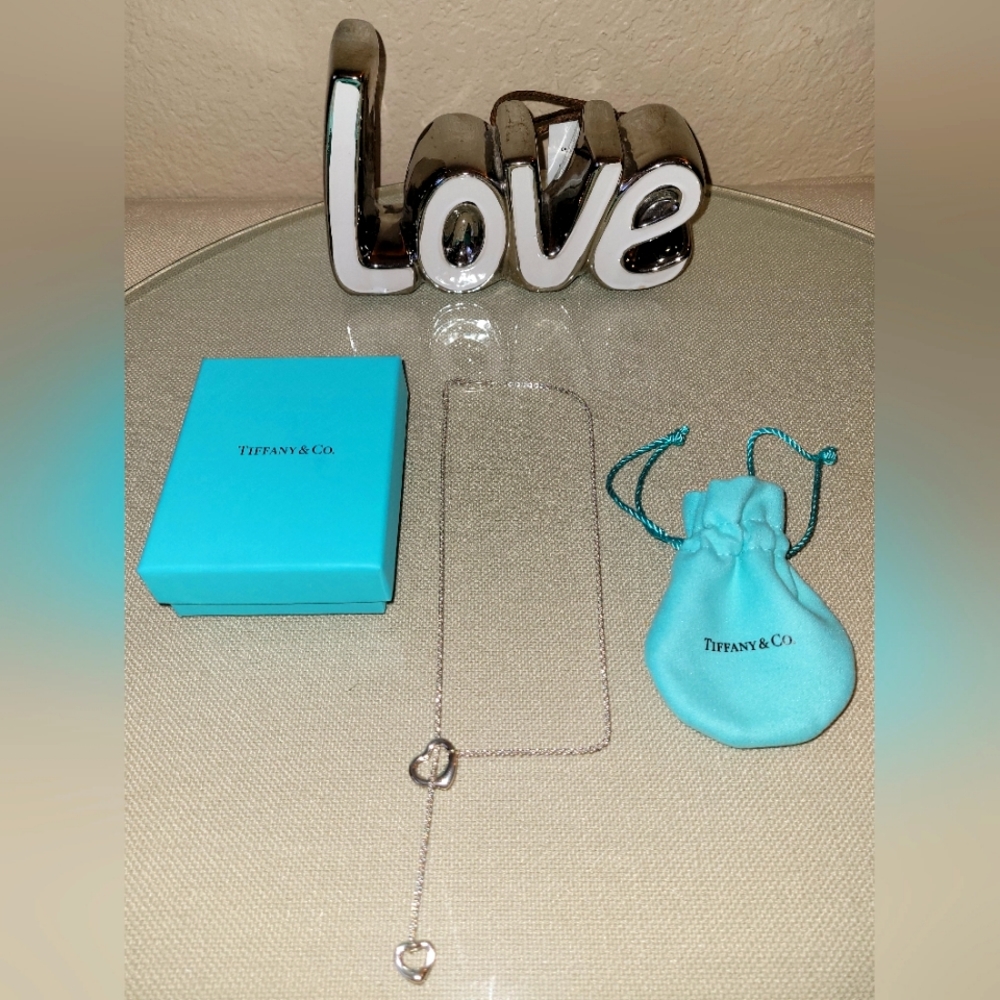 Tiffany & Co. Open Heart Necklace Elsa Peratti